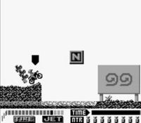 Motocross Maniacs sur Nintendo Game Boy